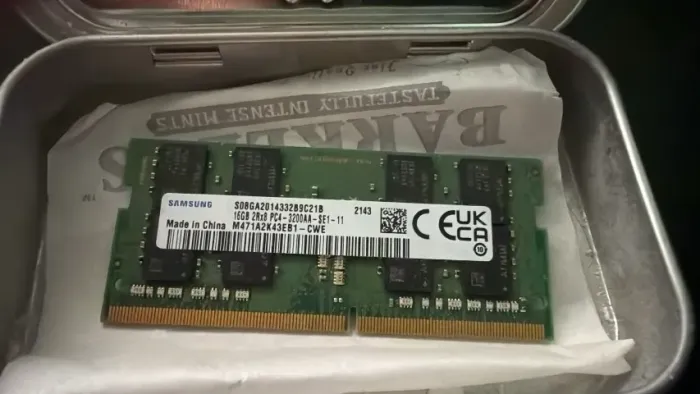 MEMÓRIA RAM 16GB DDR4 NOTEBOOK