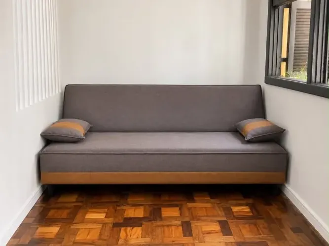 SOFÁ-CAMA PLANEJADO COM APENAS 6 MESES DE USO