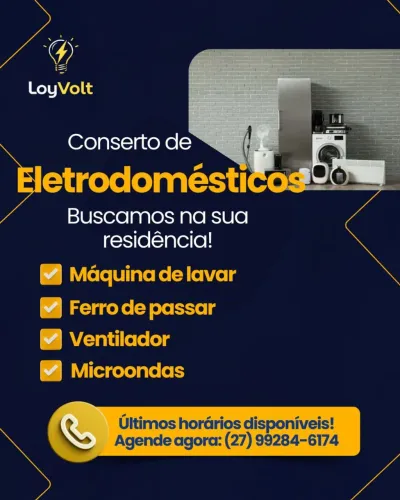 Conserto de eletrodomésticos 