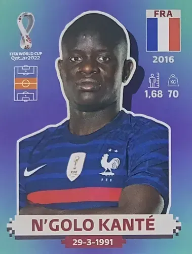 VENDO FIGURINHA DE 2022 DO KANTÉ