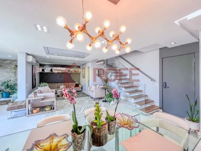 Apartamento Mobiliado para Locação no Mandarim Brooklin | 140 m² | 3 Suítes | Andar Alto |