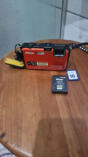 Camera Nikon com gps