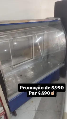 Balcão refrigerado expositor