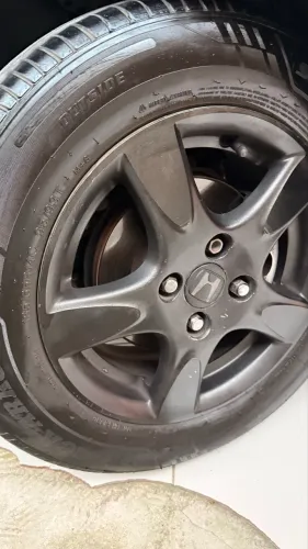 Rodas aro 14 Honda Fit pneus com 3 meses de uso