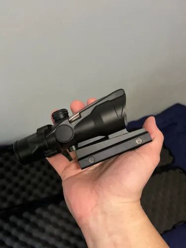 Mira carabina de pressão/airsoft acog 4x
