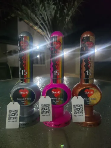 Sabonetes íntimos Sexy15 - Design inovador