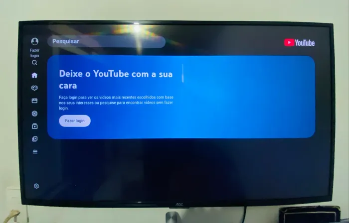 TV OAC 43 POLEGADAS SMART TV NETFLIX+ YouTube 
