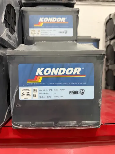 Bateria 50ah kondor 1 ano de garantia