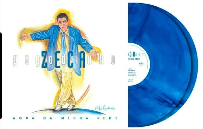 LP Vinil Zeca Pagodinho - Água da Minha Sede (2LP Azul) Novo Lacrado