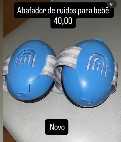 Vendo um abafador novinho de ruídos para bebê
