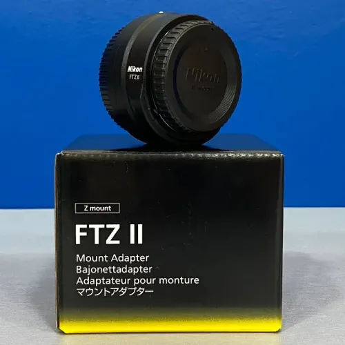  Adaptador Nikon FTZ II  Câmeras Nikon Z-Mount 