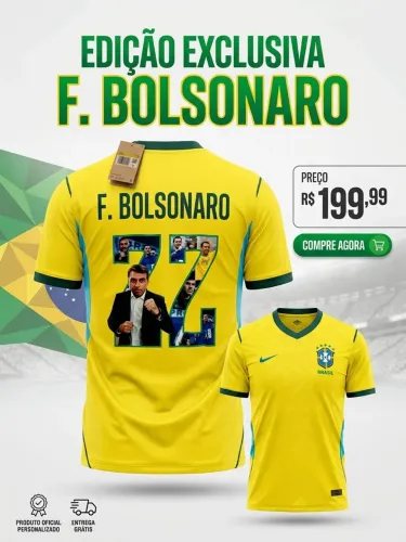 Camisa Bolsonaro - Edição Exclusiva