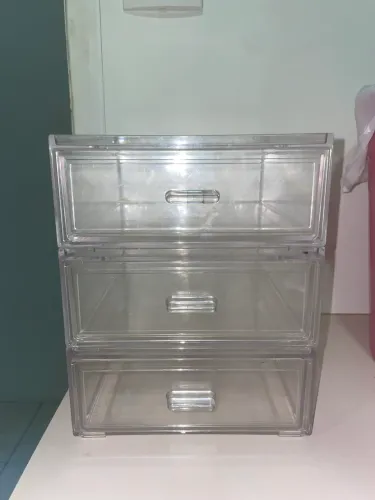 ? Porta Acessórios com 3 Gavetas - Prático, Espaçoso e em Ótimo Estado! ?
