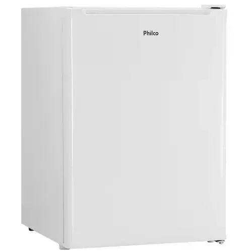 Frigobar Philco PFG85B com Controle de Temperatura e Porta Reversível - Branco - 110V