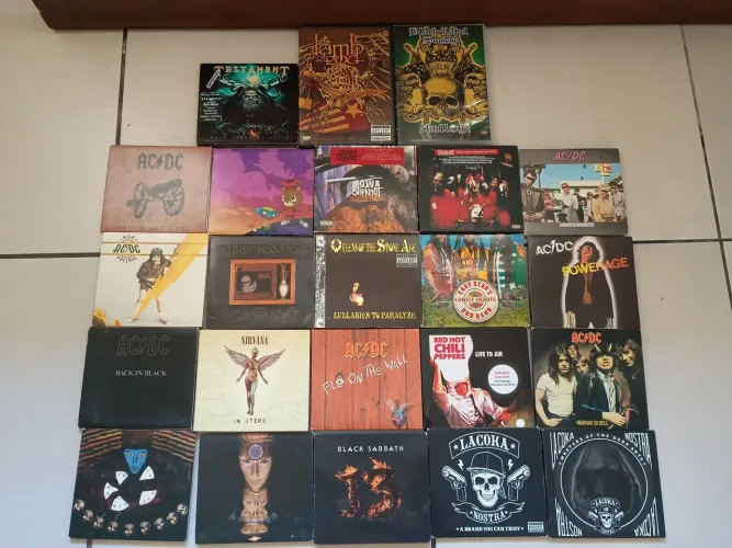Cd Dvd LER DESCRIÇÃO hardcore punk metal reggae trash