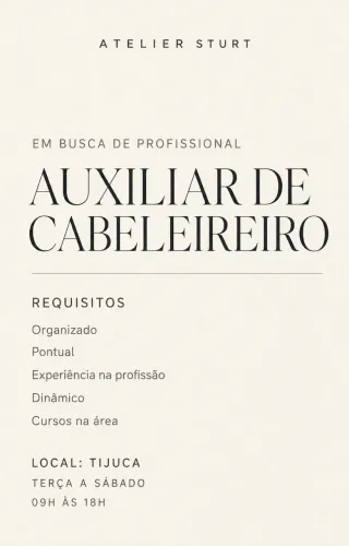 Vaga de Emprego