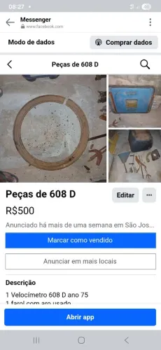 Desapega peças 698 D
