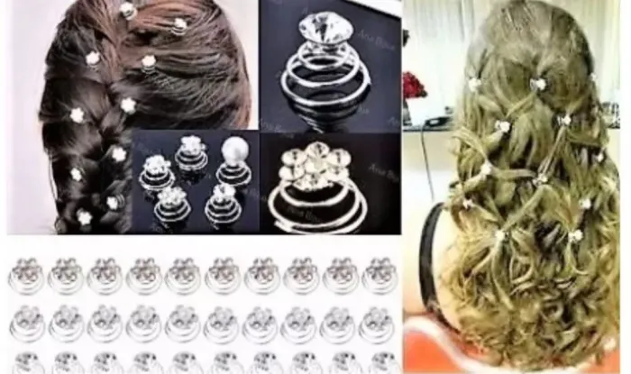 Grampos para cabelo de noiva