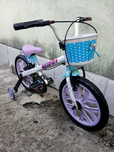 Bicicleta infantil aro 16 Frozen