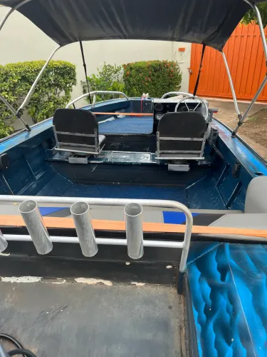 Lancha completa barco motor e carreta totalmente documentado