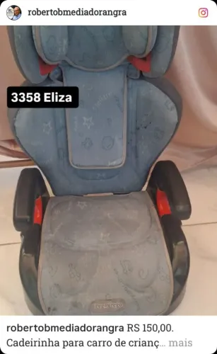 Cadeirinha de carro para até 36 kg