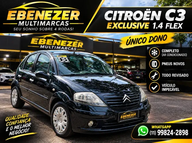 Citroen C3 Exclusive 1.4 Flex 8V 5P 2008