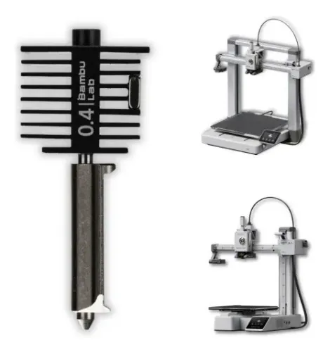 Bico Aço Hotend 0.4mm Bambu Lab A1 A1 Mini