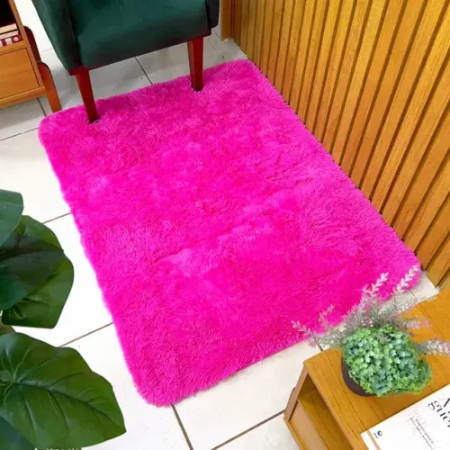 Tapete 1,50x1,00 Cor Rosa