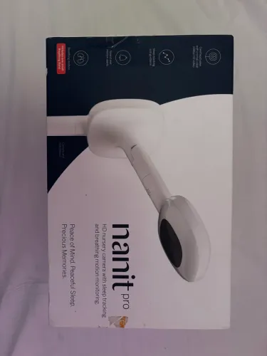 Babá eletrônica Nanit pro com suporte e 02 faixas