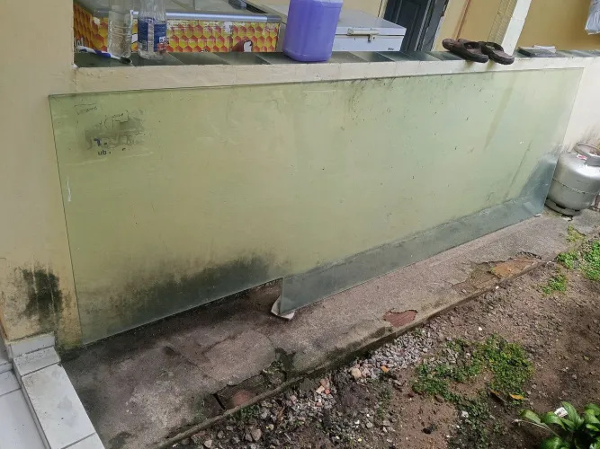 Vidro temperado para lanchonete, pizzaria......