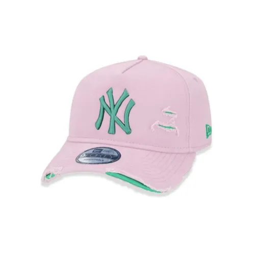 Boné New Era 9FORTY A-Frame MLB New York Yankees Destroyed Rosa