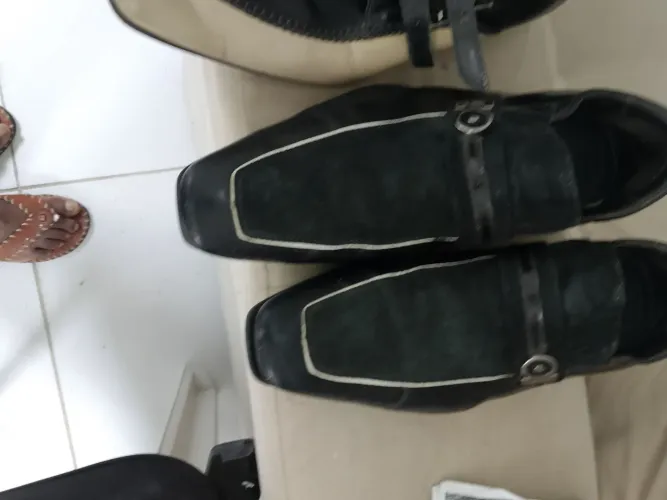 SAPATOS JOTAPE PRETO EM SOLA