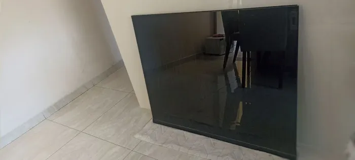 Porta de vidro para pia cozinha