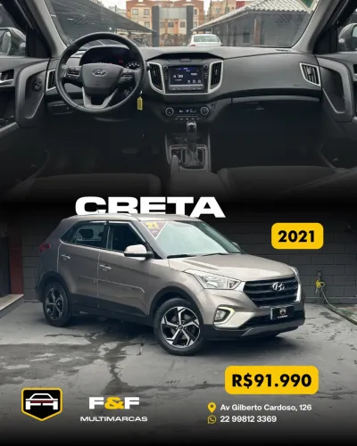 Hyundai Creta Smart Plus 1.6 16V Flex AUT 2021