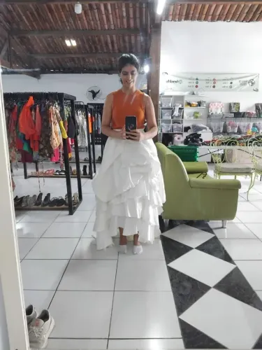 Saia de noiva
