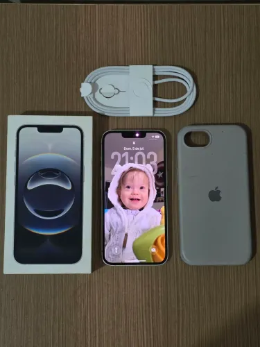 iPhone 16e 128GB Completo (Impecável)
