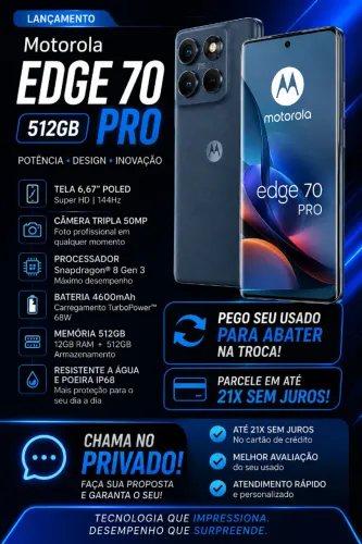 Moto Edge 70 Pro 512Gb