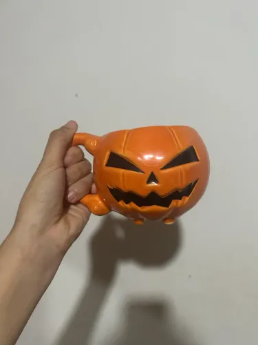 Caneca Abóbora Zona Criativa Halloween