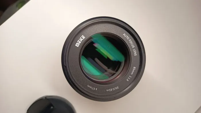 lente meike 85mm 1.8 pra canon