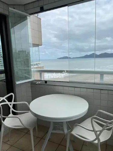 Flat exclusivo para aluguel em Boqueirão, Santos  1 suíte, mobiliado, vista mar
