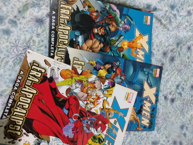 VENDO HQ'S X-MEN A ERA DO APOCALIPSE VOL I, II e III