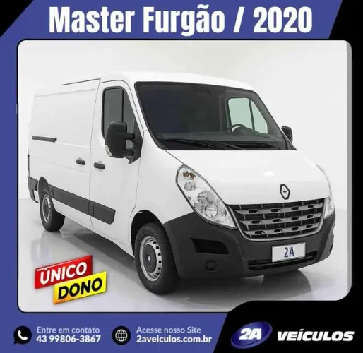 Renault Master 2.3 DCI Furgão 16V Diesel 2020