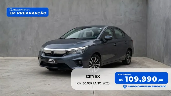 Honda City Sedan EX 1.5 Flex 16V 4P Aut. 2025