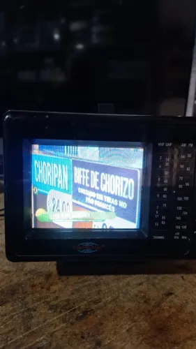 TV Continental 5" cores funcionando entrada AV rádio AM FM sem conversor 219,00 somos loja