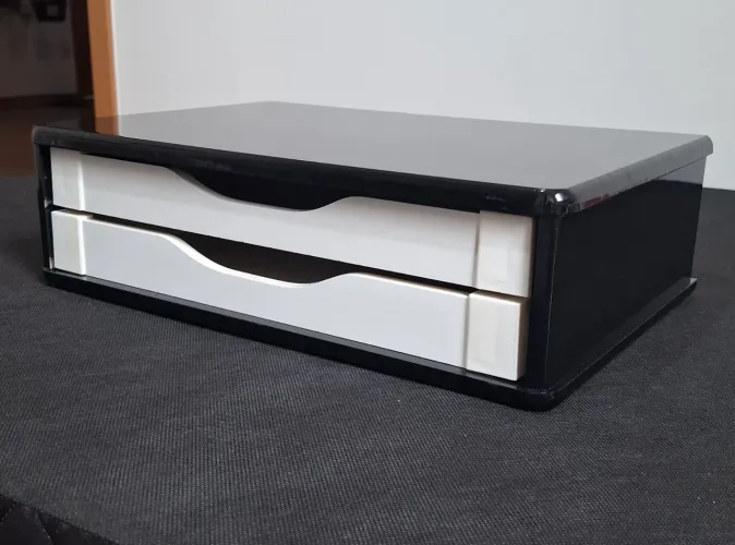 Suporte monitor com gavetas