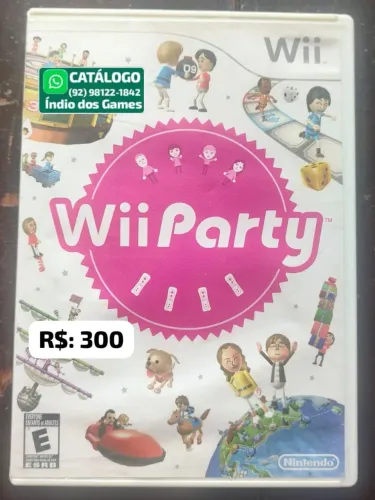 Wii Party = R$: 300