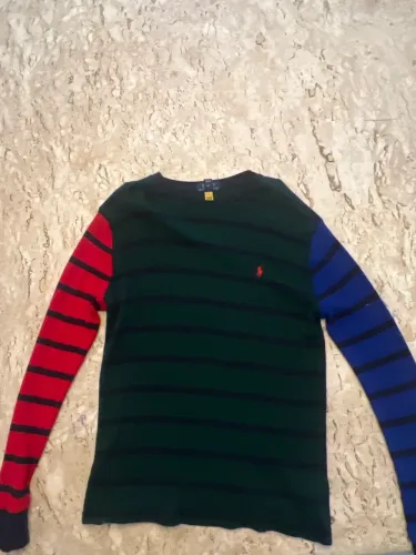 Suéter listrada Ralph Lauren size PP