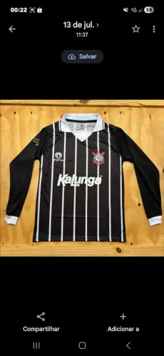 Camisa Corinthians Retrô kalunga