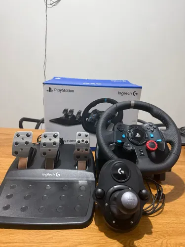 Logitech G29 Volante + Pedais + Câmbio