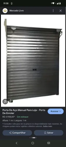 Conserto de porta de loja